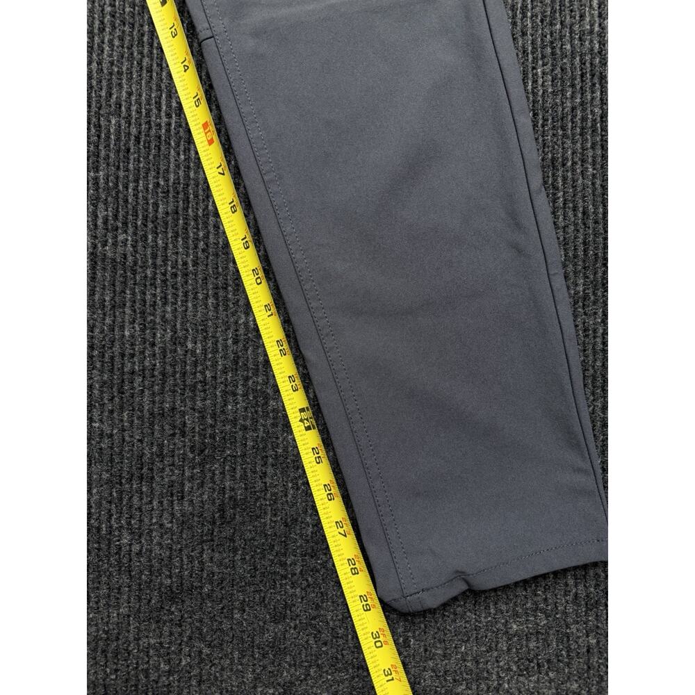 Projek Raw Tech Apparel Mens Size 32 Charcoal Gray Performance Chino Pants - Picture 5 of 8